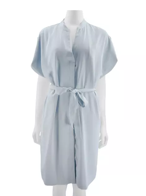 Vestido Ann Taylor Tecido Azul