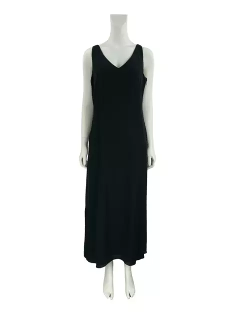 Vestido Ann Taylor Texturizado Preto