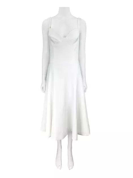 Vestido Anne Fernandes Tecido Branco