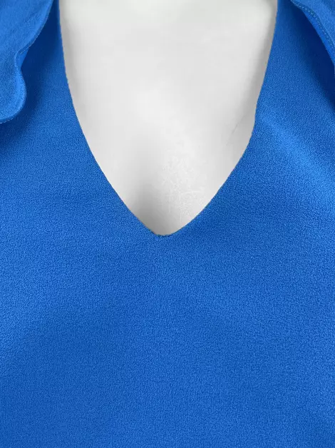 Vestido Arthur Caliman Frente Única Azul