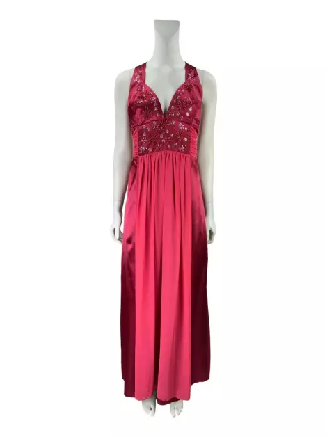 Vestido Arthur Caliman Tecido Vermelho