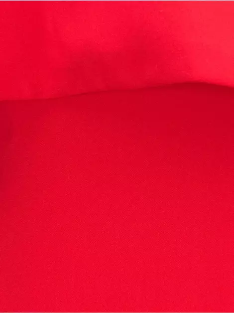 Vestido Badgley Mischka Tecido Vermelho