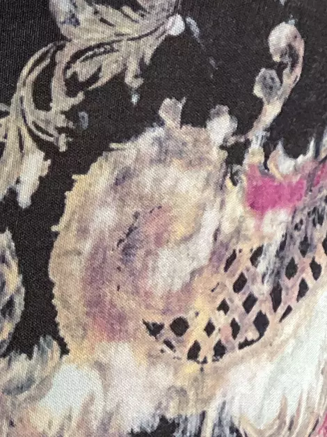 Vestido Balmain Tecido Estampado