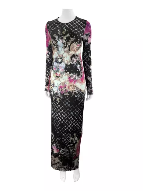 Vestido Balmain Tecido Estampado