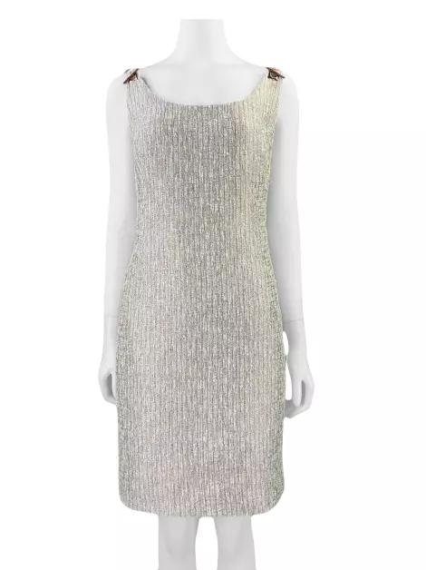 Vestido Barbara Bela Curto Texturizado