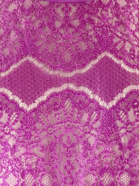 Vestido Barbara Bela Renda Ametista