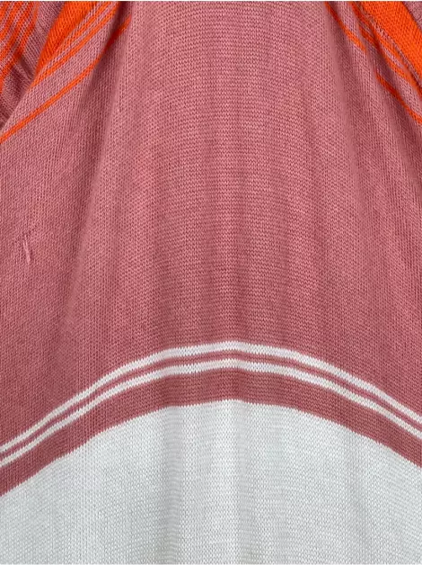 Vestido Batô Batô Texturizado Estampado