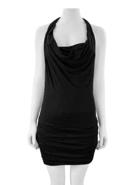 Vestido Bebe Frente Única Preto