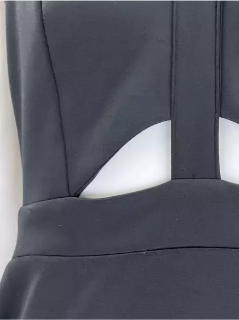 Vestido Bebe Recortes Preto