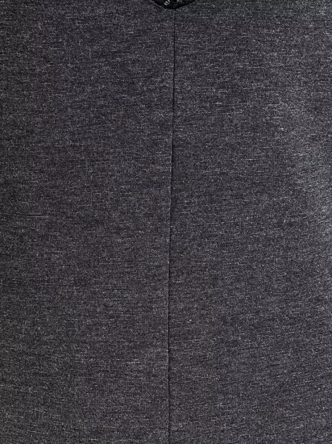 Vestido Bebe Tecido Mescla Cinza