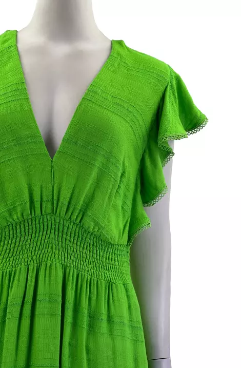 Vestido Bo.Bô Babados Verde