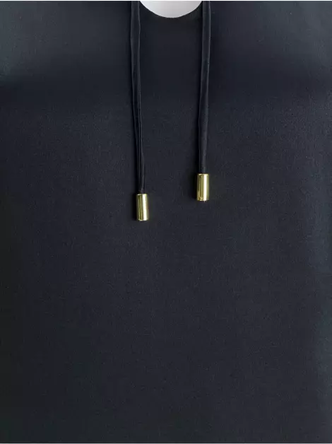 Vestido Brooks Brothers Acetinado Preto