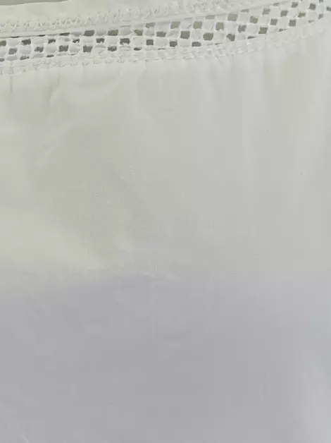 Vestido Burberry Tecido Off-White