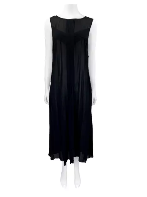 Vestido Calvin Klein Longo Transparente