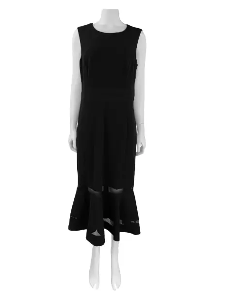 Vestido Calvin Klein Midi Preto
