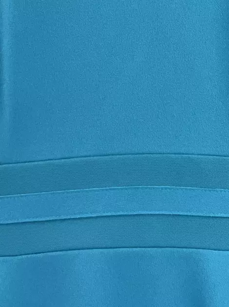 Vestido Calvin Klein Tecido Azul