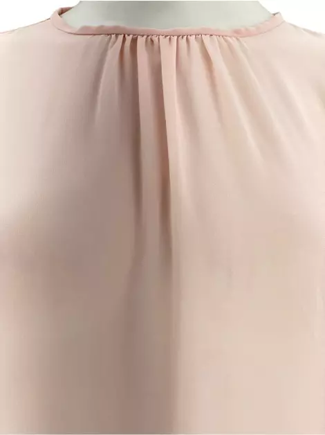 Vestido Candy Brown Alongado Rosa
