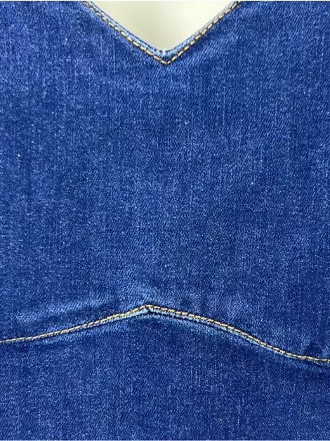 Vestido Cantão Comfort Midi Jeans