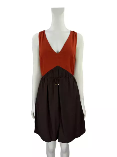 Vestido Cantão Estampa Geométrica