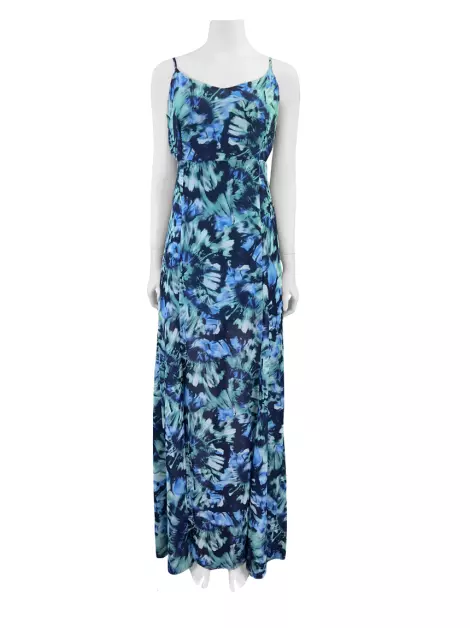 Vestido Carlos Miele Tecido Estampado