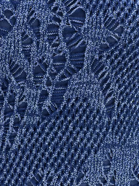 Vestido Christian Dior Tricot Azul