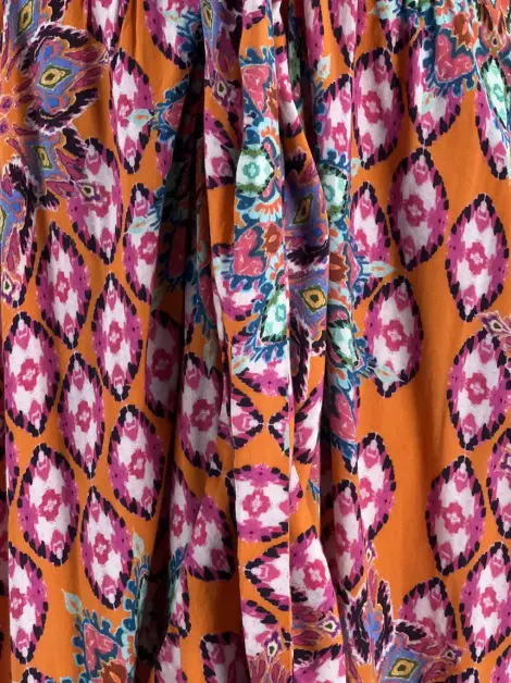 Vestido Cia. Marítima Estampa Multicolor