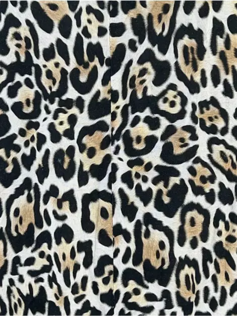 Vestido Cia. Marítima Midi Animal Print
