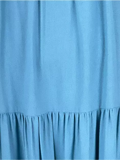 Vestido Clemence Camadas Azul