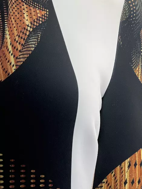 Vestido Clover Canyon Estampado Preto