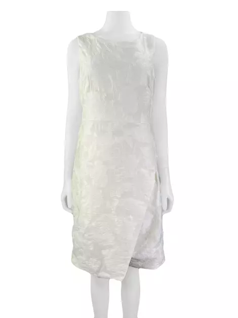 Vestido Cori Texturizado Branco