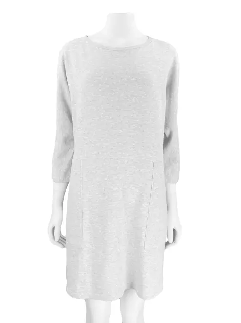 Vestido COS Moletom Cinza