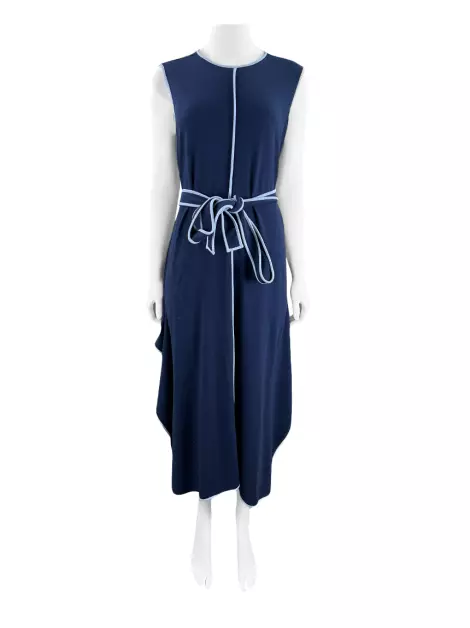 Vestido Coven Malha Azul Marinho
