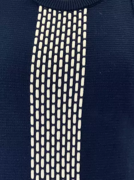 Vestido Coven Midi Azul Marinho