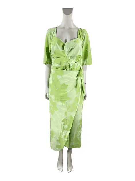 Vestido Cris Barros Heidi Verde