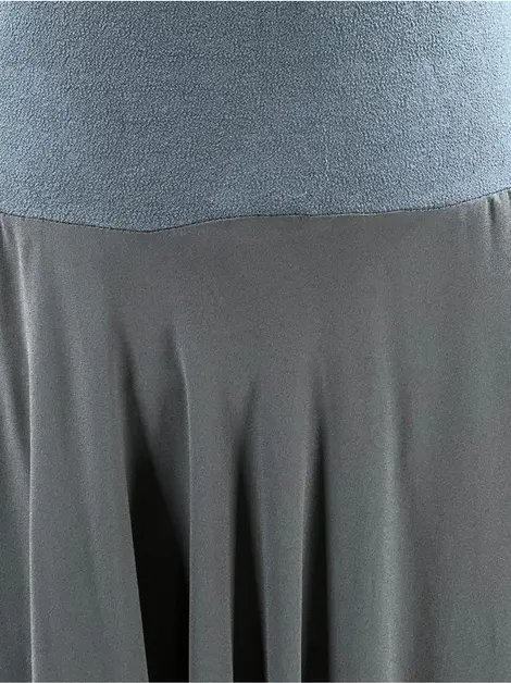 Vestido Cris Barros Tecido Azul