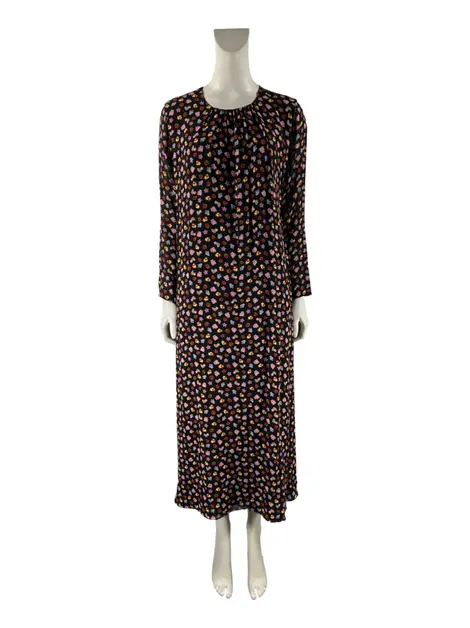 Vestido Cris Barros Tecido Estampado