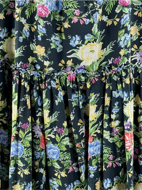 Vestido Cris Barros Tecido Floral