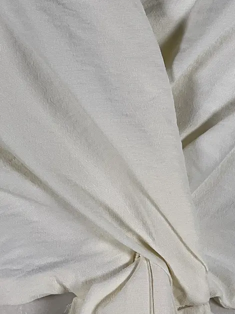 Vestido Cris Barros Tecido Off-White