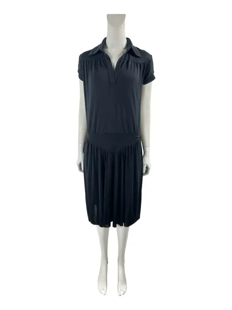Vestido Cris Barros Tecido Preto