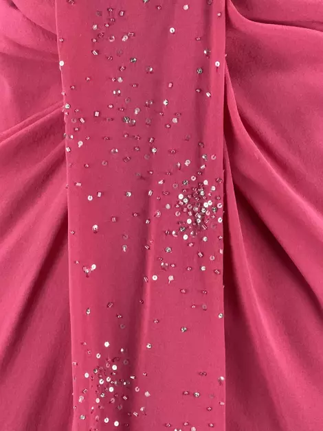 Vestido de Festa Christian Dior Brilhos Rosa