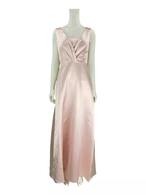 Vestido de Festa Reinaldo Lourenço Longo Rosa