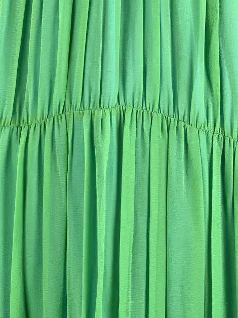 Vestido de Festa Reinaldo Lourenço Tecido Verde