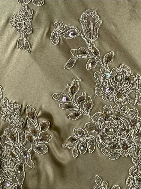 Vestido de Festa Sue Wong Longo Bordado Dourado