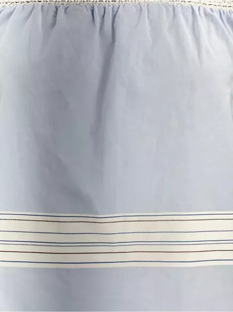 Vestido Derek Lam Texturizado Azul