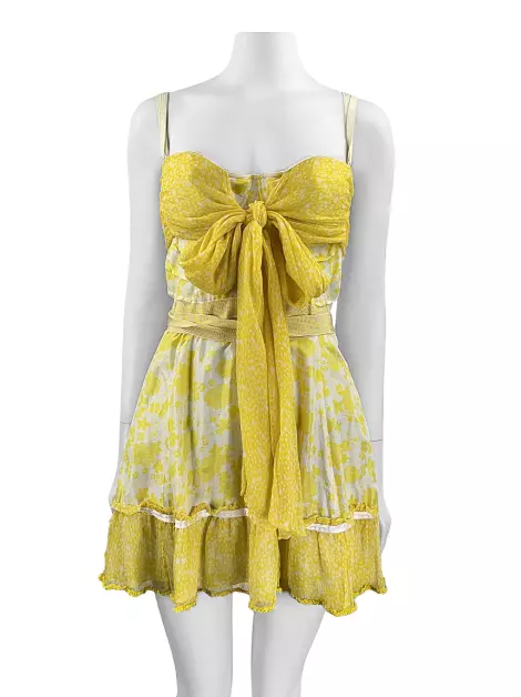 Vestido D&G Seda Estampada