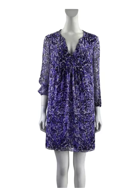 Vestido Diane Von Furstenberg DVF Aria Roxo