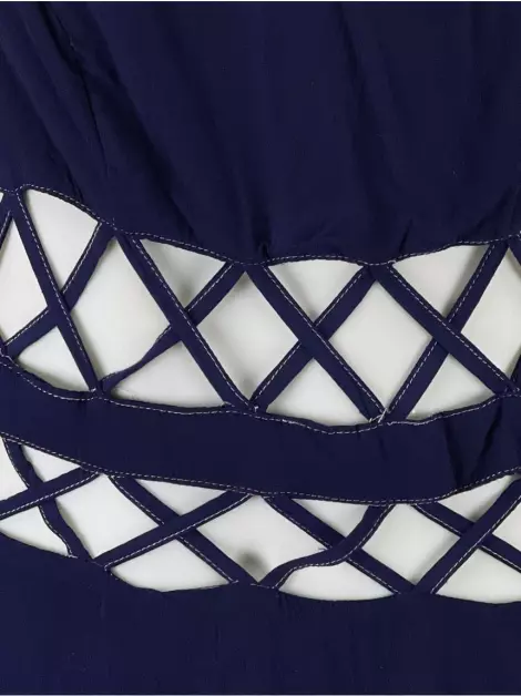 Vestido Dress To Curto Azul
