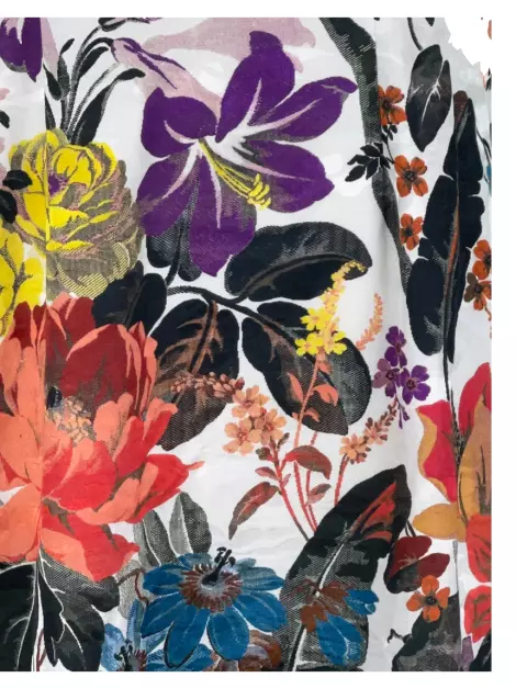 Vestido Dries Van Noten Texturizado Estampado
