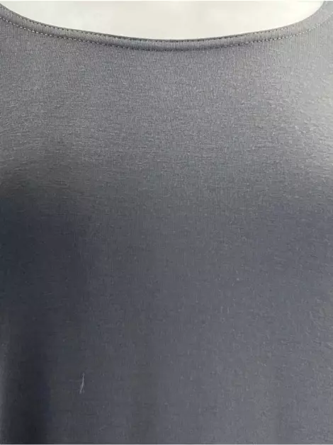 Vestido Eileen Fisher Reto Cinza