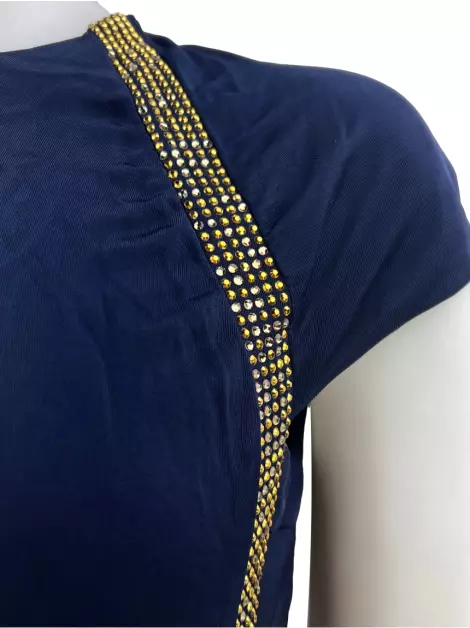 Vestido Emilio Pucci Curto Azul